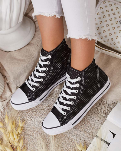 Royalfashion Damen Nimm durchbrochene Sneakers