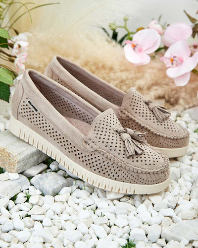 Royalfashion Жіночі ажурні мокасини Molaffa