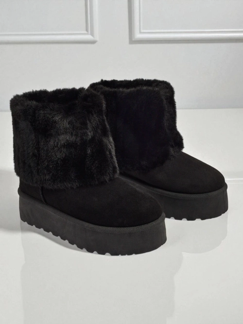 Чоботи a'la снігоходи жіночі з хутром Irelle