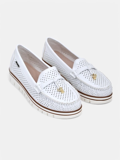 Royalfashion Damen perforierte Mokassins Elissas