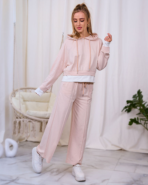 Royalfashion Жіночий спортивно-повсякденний комплект у верблюжому