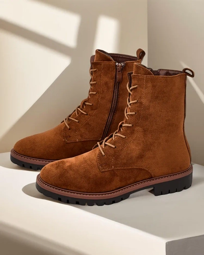 Royalfashion Damen Schnürstiefeletten Gosop
