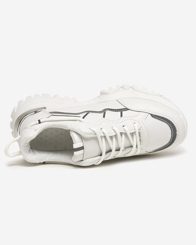 OUTLET Weiße Sportschuhe für Damen Jenirso Sneaker - Schuhe