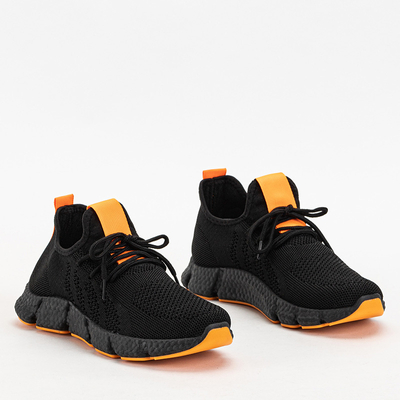 Sportschuhe für Damen von Bommgi in Schwarz und Orange - Schuhe