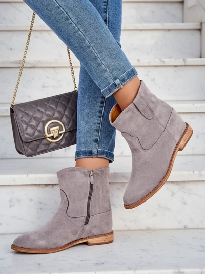 Royalfashion Cowboy-Stiefel auf einer überdachten Keilsohle Patorias