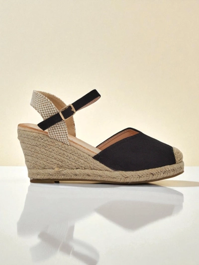 Royalfashion Damen Keilabsatz-Sandalen Solara Espadrilles