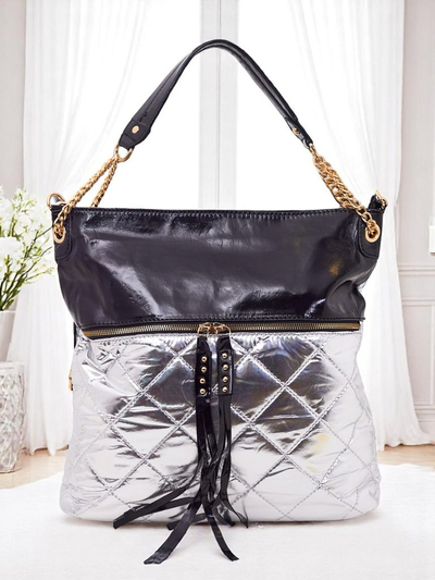 Royalfashion Große Damenhandtasche Shine Shine