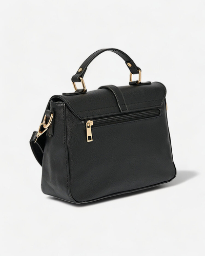 Жіноча маленька сумочка Royalfashion чорного кольору