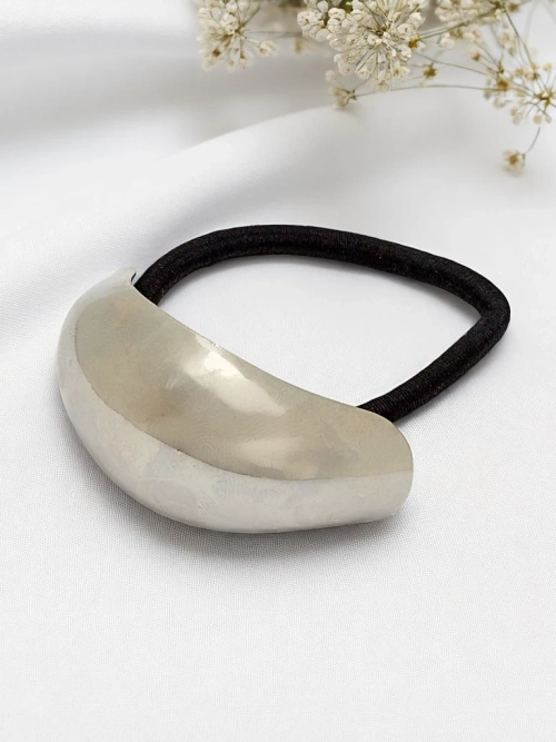 Royalfashion Резинка для волосся з напівкруглою прикрасою Halfmoon Twist