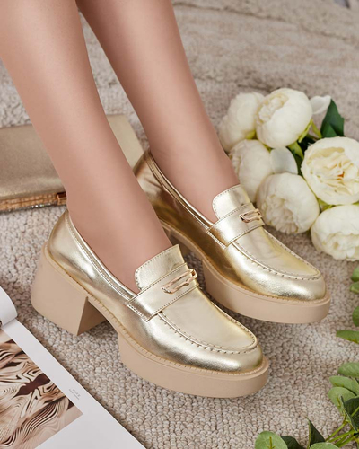 Royalfashion Damen Mokassins auf einem Pfosten Ralbali