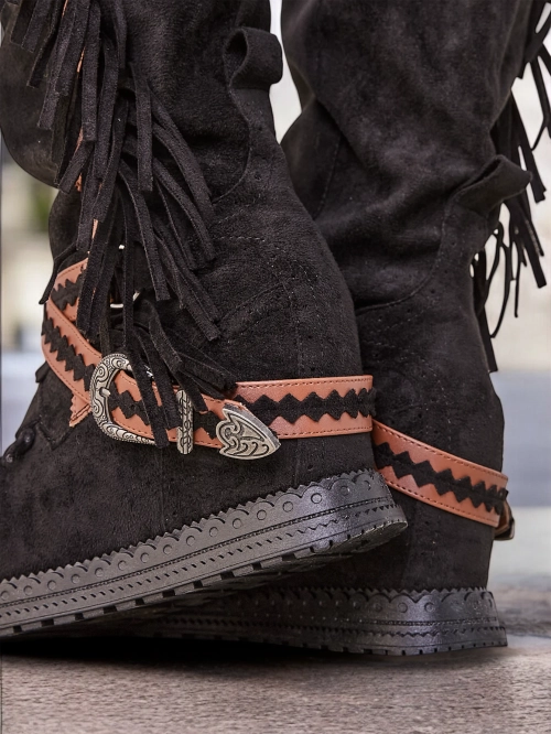 Жіночі взуття Royalfashion з застібкою над коліно Eliferse