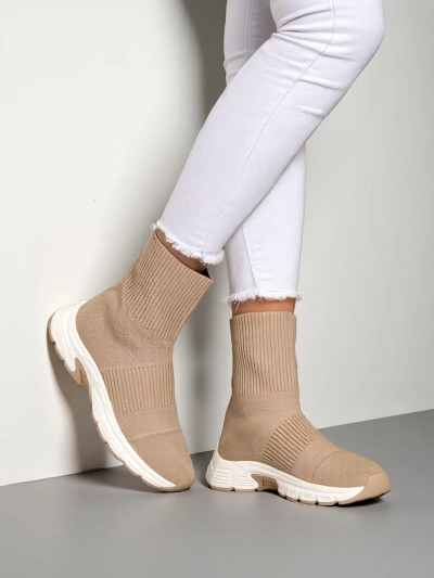 Royalfashion Damen Hoch Sportsneakers Leriot