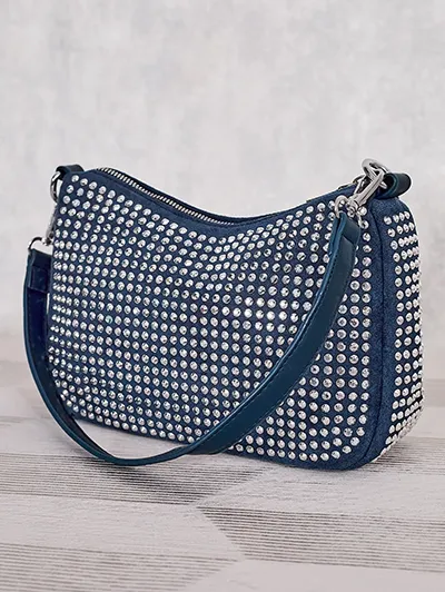 Royalfashion Kleine Damenhandtasche mit Nieten