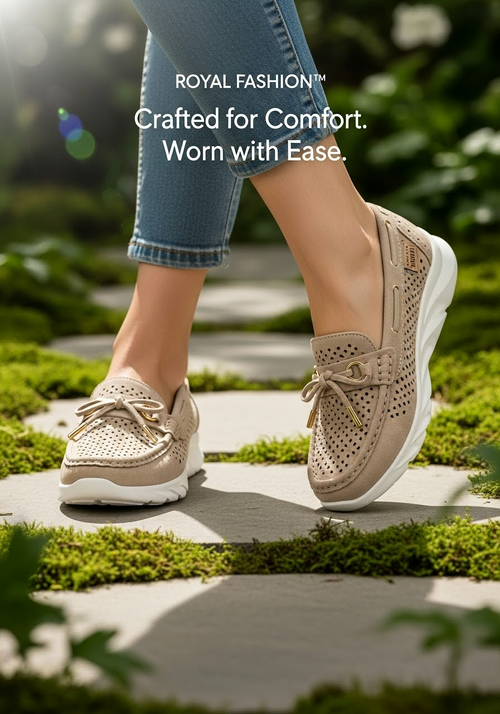 Royalfashion Жіночі перфоровані мокасини Elissas