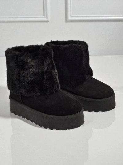 Damen Schneestiefel mit Fell Irelle