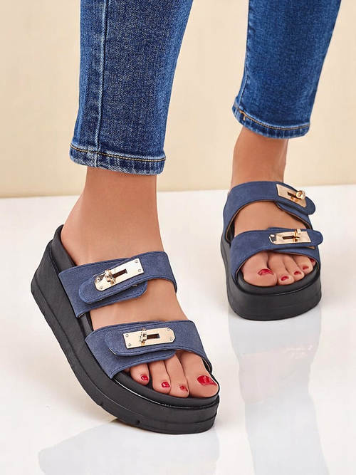 Royalfashion Жіночі босоніжки на платформі з пряжками Dalia