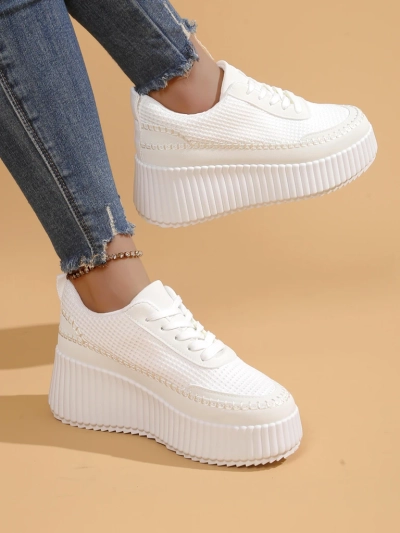 Royalfashion Damen Plattform Sneaker Siserra