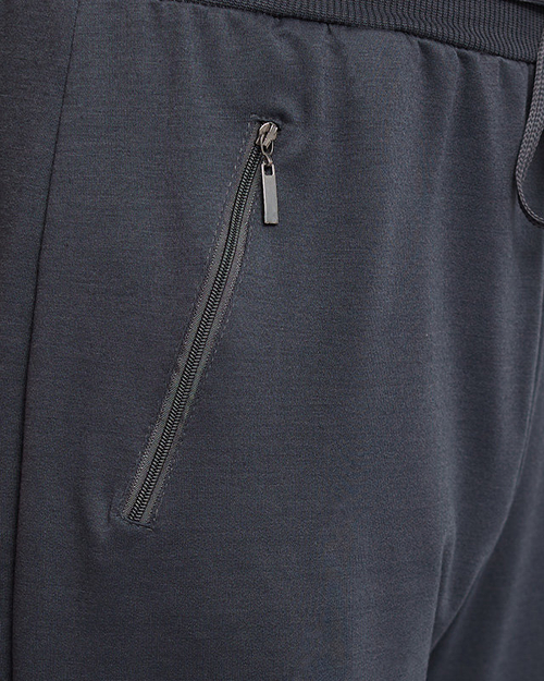 Світло-сірі та темно-сині прямі чоловічі спортивні штани - Одяг