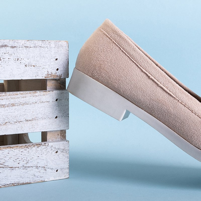 Atrugiel pulverisierte Frauenmokassins mit Quasten - Schuhe