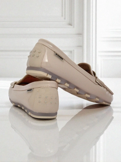 Loafers Damen Beige Kallista - Öko-Wildleder Premium