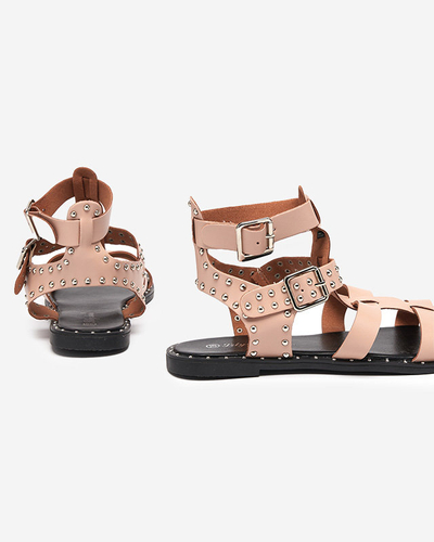 Beige Damen Gladiatorensandalen Taleris - Footwear