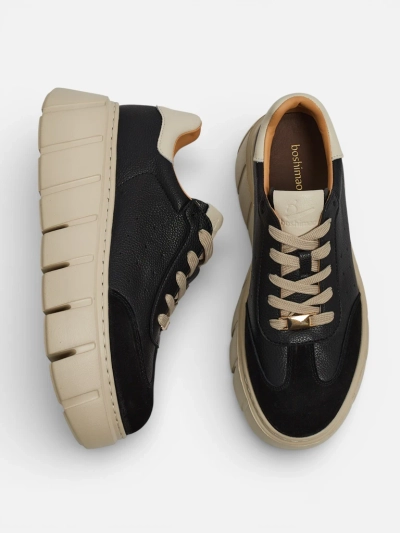 Sportliche Damen-Sneakers aus Naturleder Taures