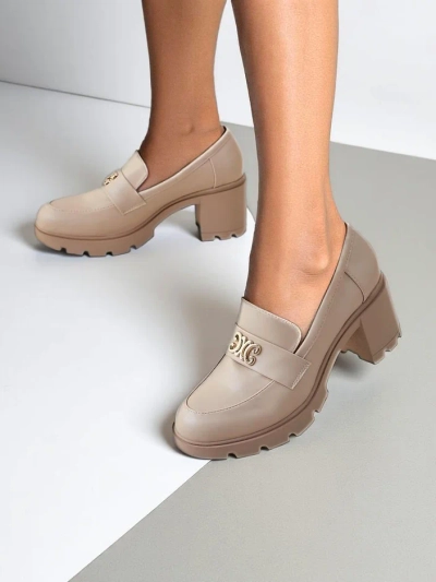 Royalfashion Damen-Absatzmokassins Blascos