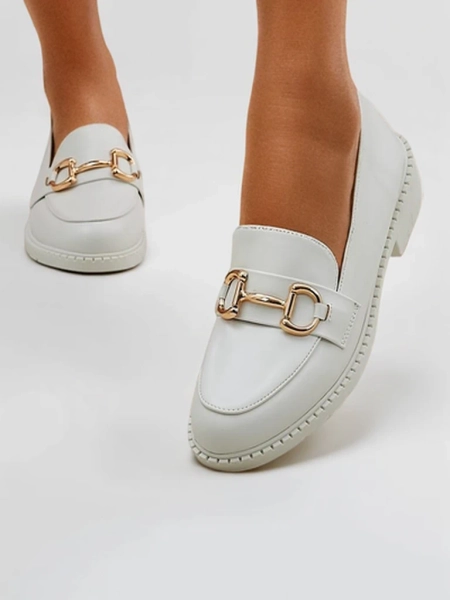 Royalfashion Damen Slipper aus mattem Eco-Leder Bayla