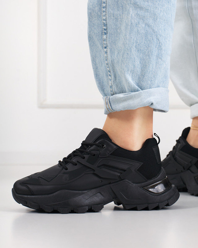 Schwarze Sport-Sneaker für Damen Bayart - Footwear