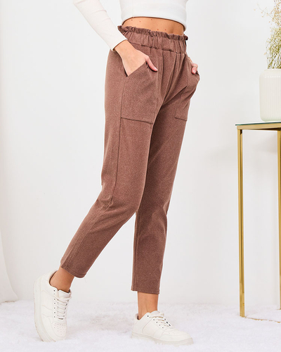 Klassische rosa Damen-Sweatpants - Kleidung