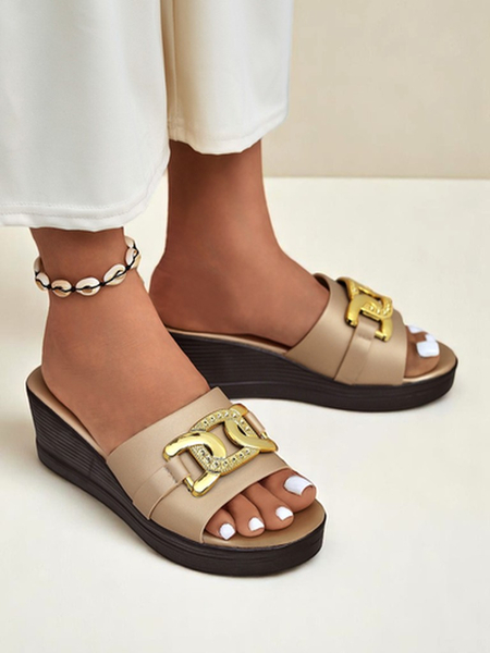 Royalfashion Damen Keilsandalen Nolia