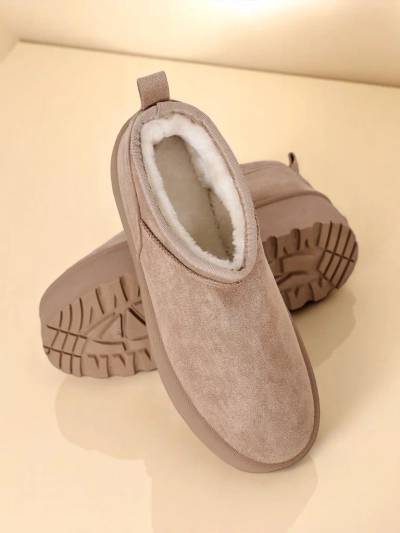 Royalfashion Damen Kurzstiefel a'la Schneestiefel Ozozi