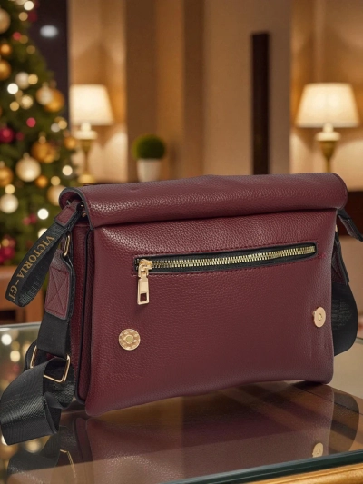 Kleine Damenhandtasche aus Öko-Leder Tessaria