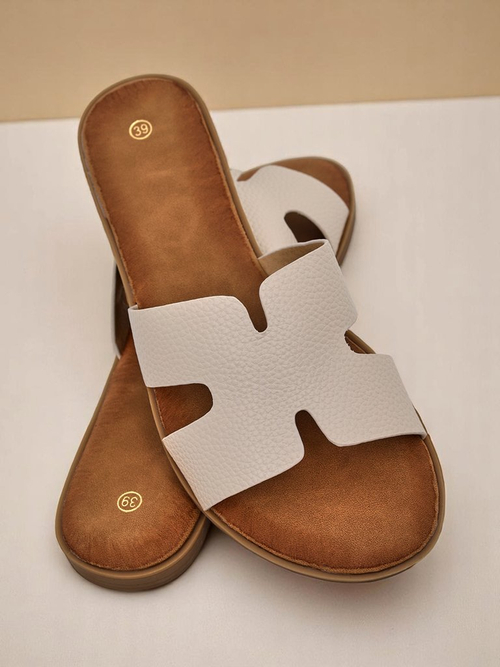 Royalfashion Жіночі капці на плоскій підошві Повсякденний стиль