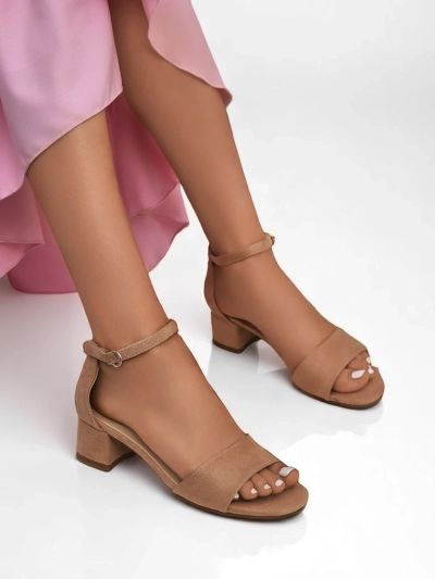 Royalfashion Damen Sandalen mit niedrigem Absatz SoftHeels