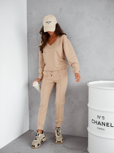 Royalfashion Damen Baumwoll Freizeit-Set