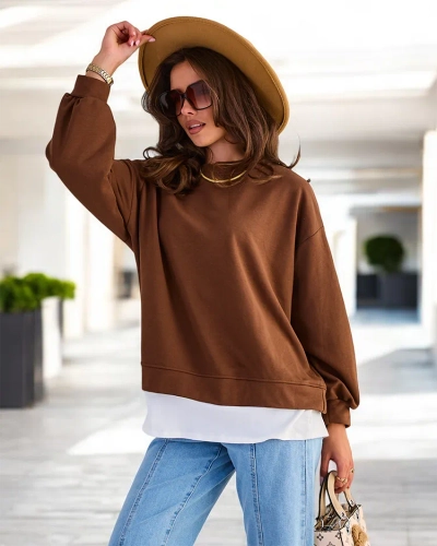 Royalfashion Women's Cotton Thin Sweatshirt