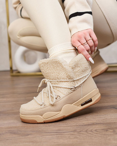 Royalfashion Damen Schneestiefel in lila Ludmivac