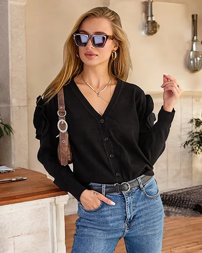 Royalfashion Unbuttoned Women's Sweater