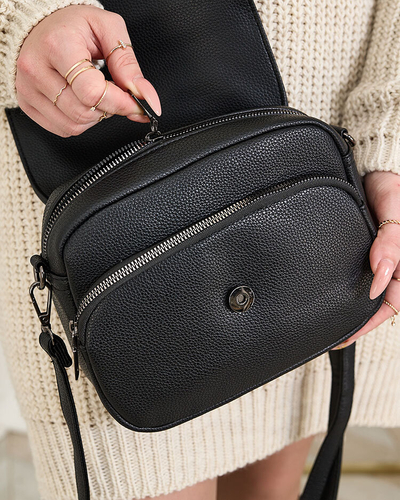 Royalfashion Kleine Damenhandtasche in Schwarz
