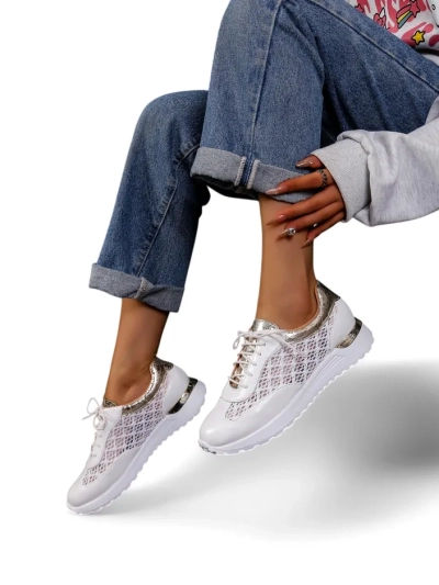 Royalfashion Perforierte Damensneaker Ellos