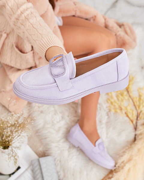 Royalfashion Damen Mokassins mit Fograss-Verzierung