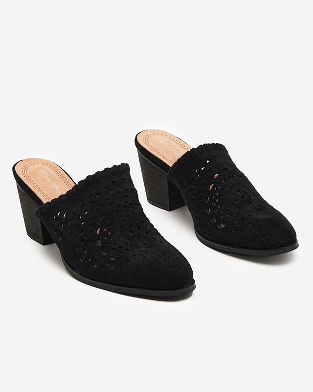 Schwarze Aqarion-Schuhe mit hohen Absätzen für Damen - Footwear