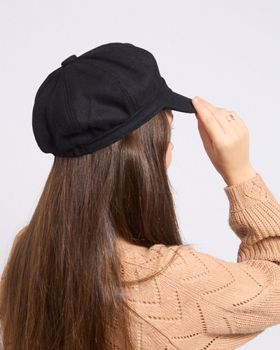 Royalfashion Damen-Baskenmütze mit Spitze