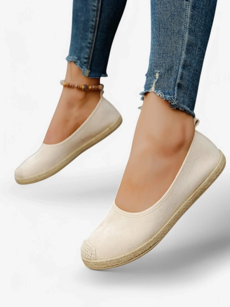 Royalfashion Damen Eco-Suede Espadrilles Aroles