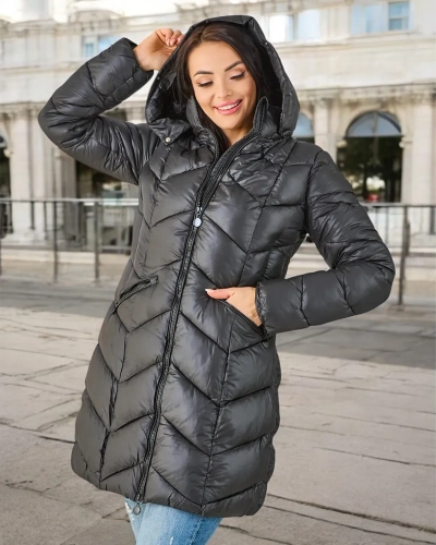 Royalfashion Damen Winter Steppjacke