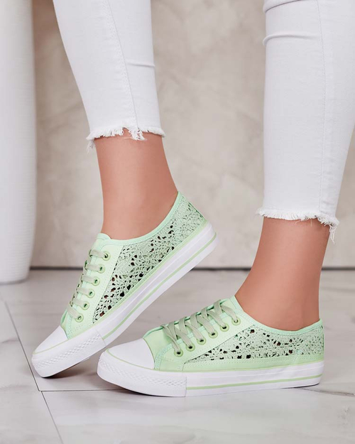 Жіночі ажурні кеди Royalfashion Niz