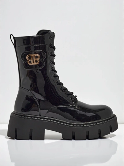 Royalfashion Damen Worker Boots Milloze