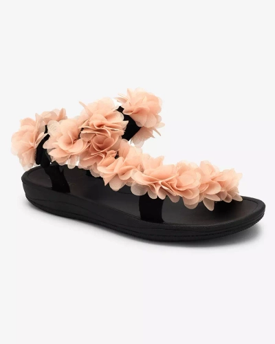 Royalfashion Powder Damen Sandalen mit Blumen Alferroy