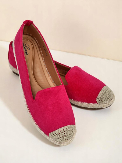 Royalfashion Damen-Espadrilles aus Öko-Wildleder Bombei